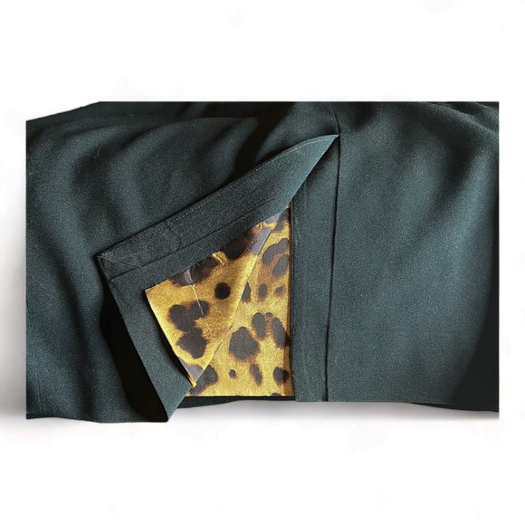 D&G Dolce & Gabbana Black Party Cocktail Ruched Dress Size 44/8 - Picture 8 of 11